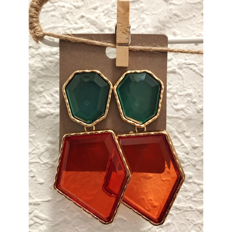 PENDIENTES DE COLORES