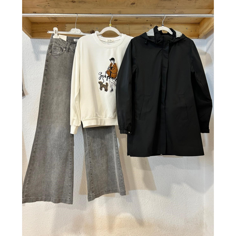 PARKA LOUISA NEGRA