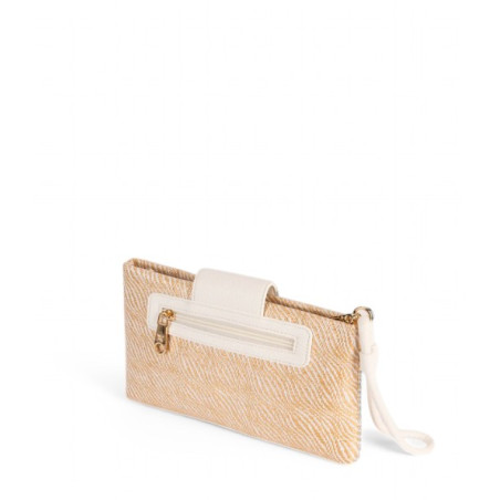CARTERA VIOLET BLANCA
