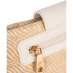 CARTERA VIOLET BLANCA