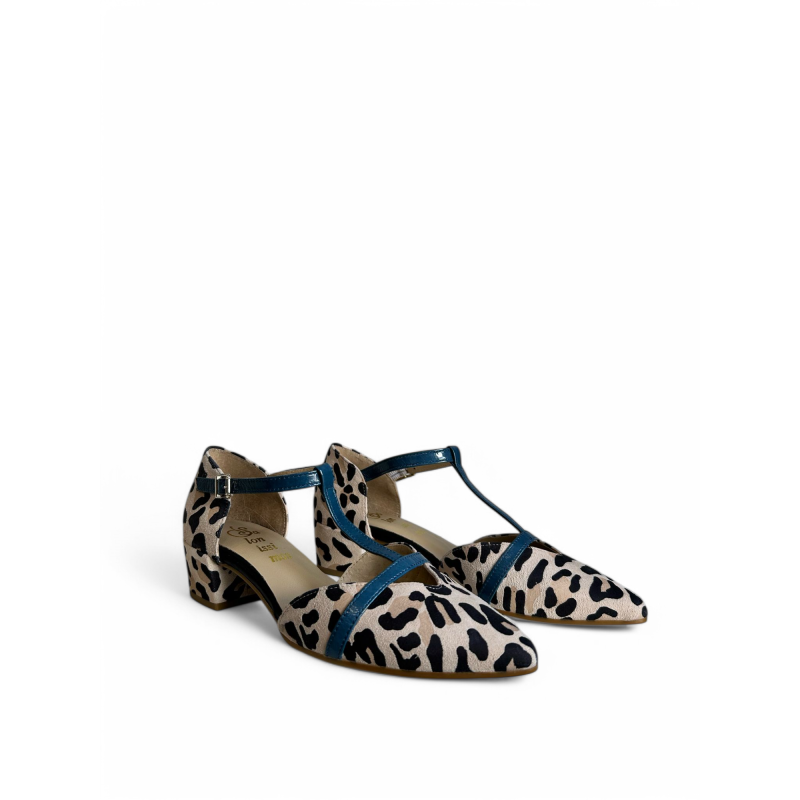 MULES CON TALONERA EN ANIMAL PRINT