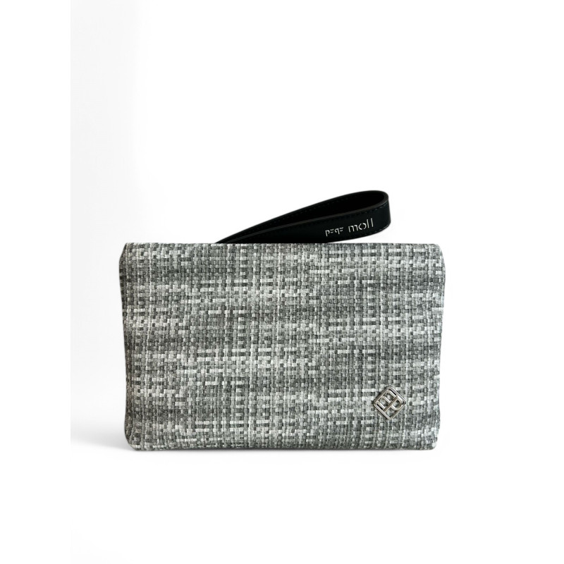 CARTERA DE MANO LIDO GREY