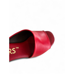 SANDALIAS ASIMETRICAS ROJO