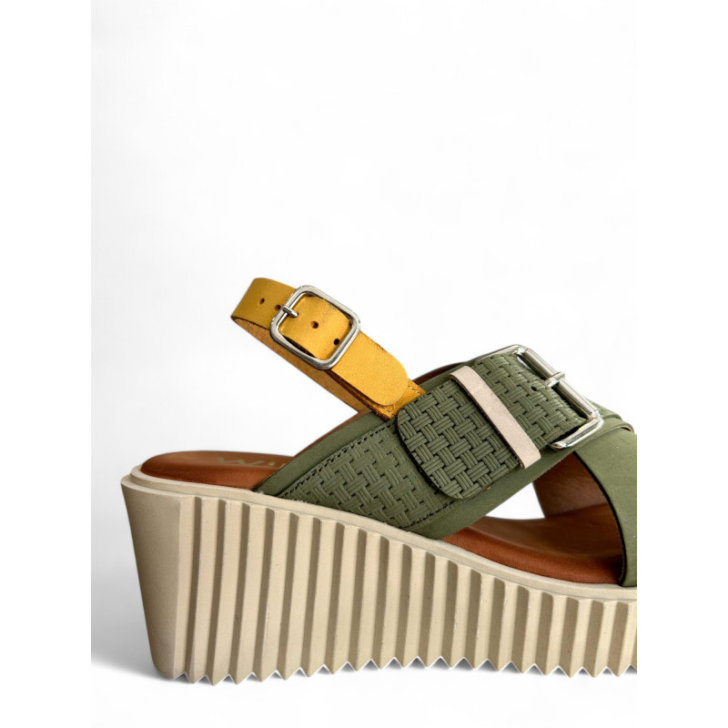 SANDALIAS OLIVA VERDE SANDALIAS OLIVA VERDE