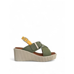 SANDALIAS OLIVA VERDE