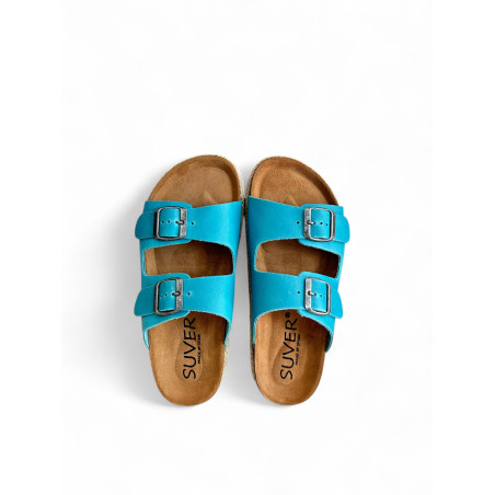 SANDALIAS BIO SURI TURQUESA