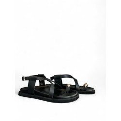 SANDALIA IBIZA NEGRO