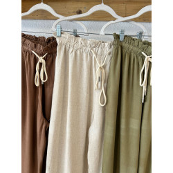 PANTALÓN DE LINO