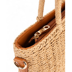 BOLSO DE MANO ONA CUERO